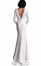 10 of 24 Jovani 68407 Off White