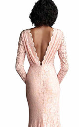 23 of 24 Jovani 68407 Peach