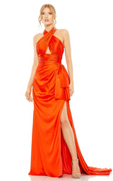 1 of 3 Mac Duggal 68444 Dress Orange