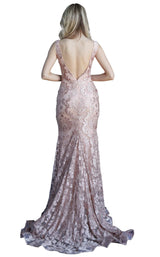 2 of 4 Jovani 68445 Blush