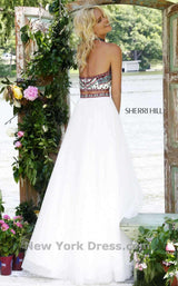 2 of 12 Sherri Hill 50075 Ivory/Multi