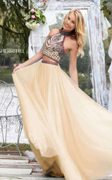 5 of 12 Sherri Hill 50075 Nude/Multi