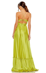 6 of 6 Mac Duggal 68486 Dress Chartreuse
