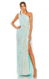 1 of 6 Mac Duggal 68507 Dress Mint