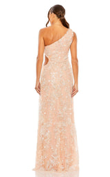 5 of 6 Mac Duggal 68507 Dress Peach