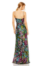 3 of 3 Mac Duggal 68510 Dress Black-Multi