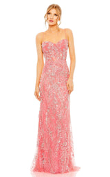 1 of 3 Mac Duggal 68511 Dress Coral