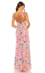 5 of 6 Mac Duggal 68515 Dress Pink-Multi