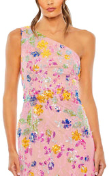 3 of 6 Mac Duggal 68515 Dress Pink-Multi