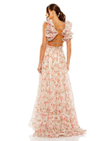 3 of 3 Mac Duggal 68519 Dress Floral-Multi