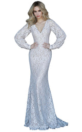 1 of 4 Jovani 68536 Ivory/Nude