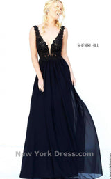 3 of 4 Sherri Hill 50255 Black