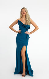 1 of 2 Nicole Bakti 685 Dress Teal