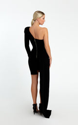 2 of 4 Nicole Bakti 686 Dress Black