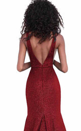 36 of 42 Jovani 68665 Burgundy