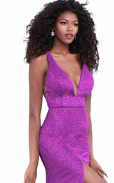 30 of 42 Jovani 68665 Fuchsia