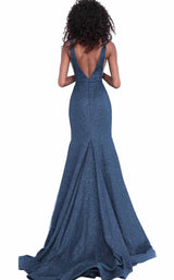 19 of 42 Jovani 68665 Navy