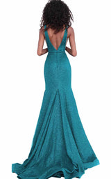 20 of 42 Jovani 68665 Peacock