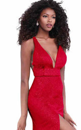 28 of 42 Jovani 68665 Rose