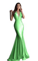 3 of 28 Jovani 68670 Emerald