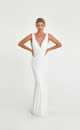 1 of 8 Nicole Bakti 6899 White