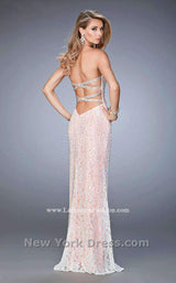 4 of 4 La Femme 22371 White/Coral