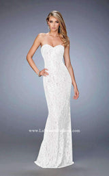 1 of 4 La Femme 22371 White/Silver