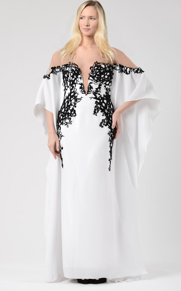 Beside Couture CHW1596 Ivory/Black