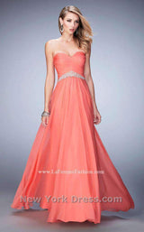 1 of 2 La Femme 22382 Hot Coral