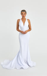 1 of 6 Nicole Bakti 6993 White