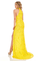 6 of 12 Rachel Allan 70000 Dress Neon-Yellow