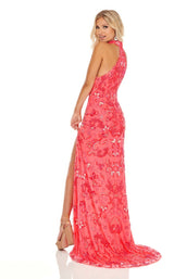 5 of 12 Rachel Allan 70000 Dress Neon-Pink-Coral