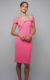 1 of 3 Alyce 70001 Dress Hot-Pink