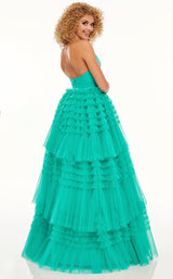 4 of 8 Rachel Allan 70005 Dress Jade