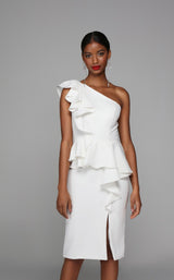 1 of 4 Alyce 70007 Dress Diamond-White