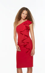 3 of 5 Alyce 70008 Dress Red