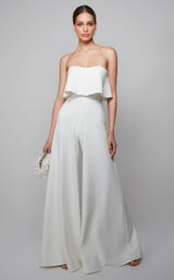 1 of 3 Alyce 70015 Jumpsuit Ivory