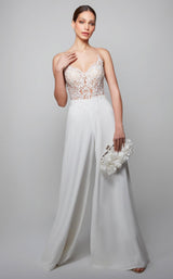 1 of 6 Alyce 70017 Jumpsuit Ivory