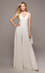 1 of 6 Alyce 70021 Jumpsuit Ivory