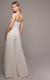 6 of 6 Alyce 70022 Jumpsuit Ivory