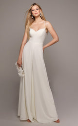 2 of 6 Alyce 70022 Jumpsuit Ivory