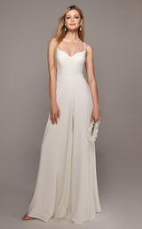 1 of 6 Alyce 70022 Jumpsuit Ivory