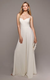 3 of 6 Alyce 70022 Jumpsuit Ivory