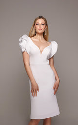 4 of 5 Alyce 70024 Dress Diamond-White