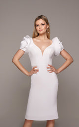 1 of 5 Alyce 70024 Dress Diamond-White