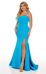 1 of 4 Rachel Allan 70028W Dress Deep-Ocean