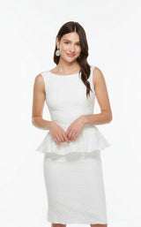 1 of 2 Alyce 70030 Dress Ivory