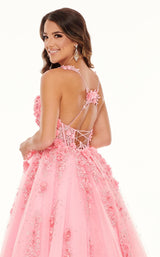 7 of 8 Rachel Allan 70036 Dress Pink