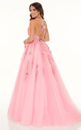 3 of 8 Rachel Allan 70036 Dress Pink