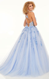 4 of 8 Rachel Allan 70036 Dress Powder-Blue